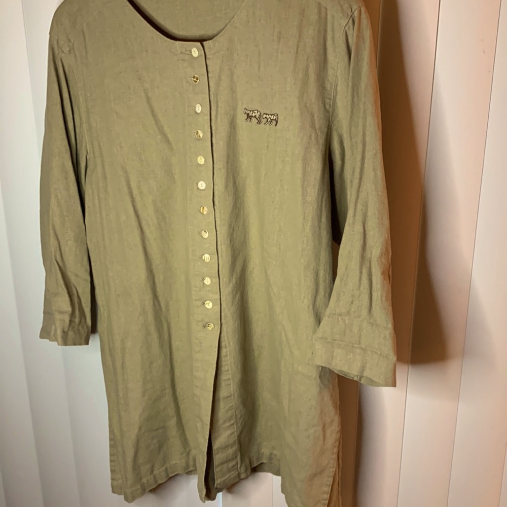 AFRICAN SAFARI tunic by Kushner Clothing
